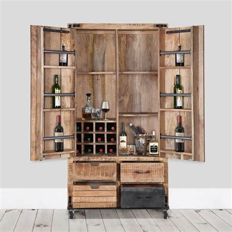 Vintage Style Globe Liquor Cabinet. . Tall liquor cabinet